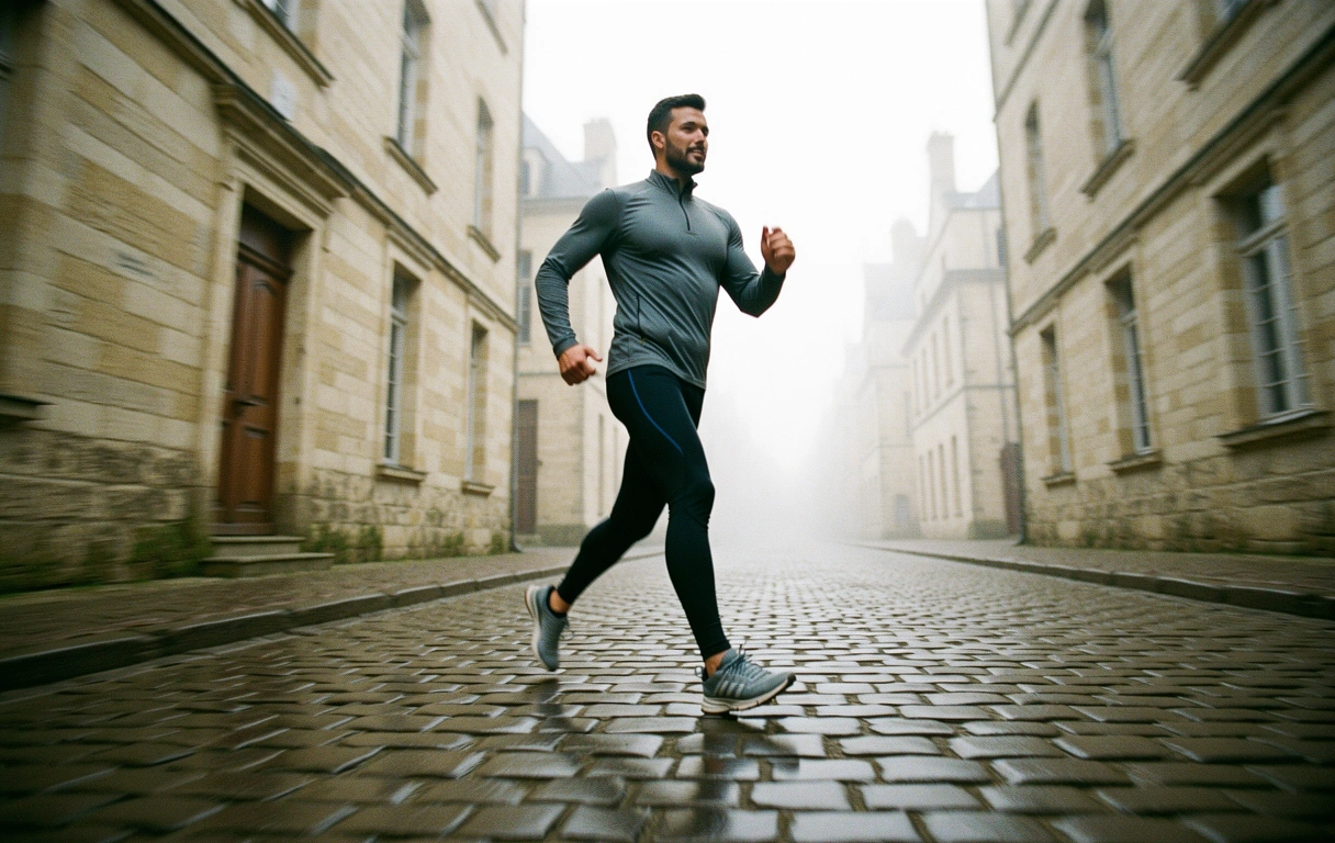 Mouvement urbain dans les rues de Bourges